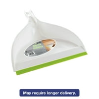 Butler Clip-On Dust Pan, Plastic, 9 1 2" Wide, 5" Handle, White, 6 Pack, 2 Packs Carton by BUTLER HOME PRODUCTS
