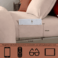 thumbnail image 5 of Bedtreat King Comforter Sets，7-Pieces Reversible Bedding Sets，Bed in a Bag with Comforter， Flat Sheet and Fitted Sheet, Pillowcases & Shams，Coffee/Sand Dollar, 5 of 10