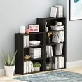 thumbnail image 2 of PASIR Book Shelf, 3-Tier Bookshelf, Bookcase, 9.7" x 23.7" x 31.5", for Living Room, Bedroom, Home Office, Blackwood, 2 of 6