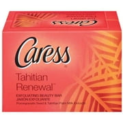 Caress: Tahitian Renewal Exfoliating 4.25 Oz Beauty Bar, 2 ct