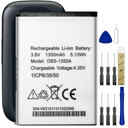 Replacement Battery DBS-1350A For Consumer Cellular Doro 7050 Flip Phone Tool