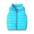 thumbnail image 1 of Unisex Baby Vest Stand Up Collar Zip Up Sleeveless Jacket For Winter Fall, 1 of 4