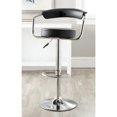 thumbnail image 2 of SAFAVIEH Angus Swivel Bar Stool Black, 2 of 3