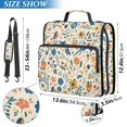 thumbnail image 2 of FORMRS Zipper Binder with Shoulder Strap 2-inch Ring 500 Sheet Capacity File Bag, Cute Animals, 2 of 5