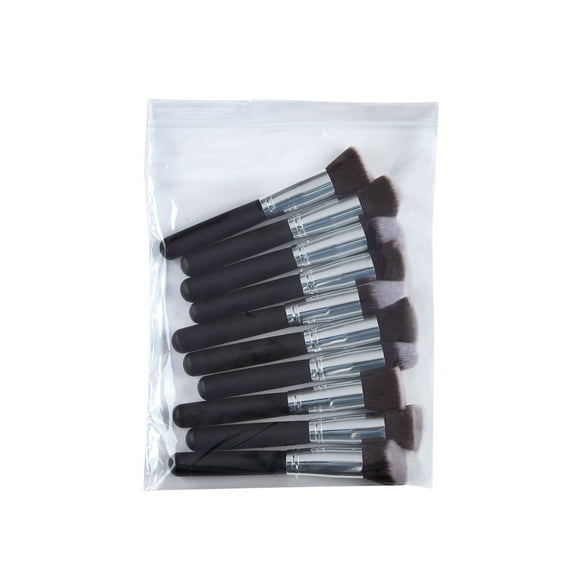 SSWBasics Resealable All Clear Plastic Bags - 8"W x 10"H - Case of 100