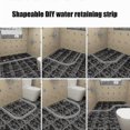 thumbnail image 2 of Shower Door Dam Water Stop Foldable Shower Threshold Bathroom Water Barrier 1m, 2 of 4