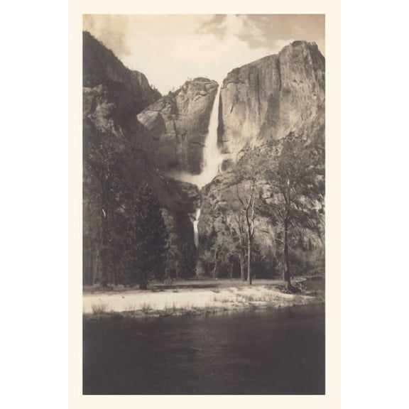 Pocket Sized - Found Image Press Journals: Vintage Journal Yosemite Falls (Paperback)
