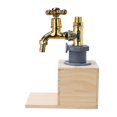 thumbnail image 5 of "mnjin liquor wood dispenser, wood dispenser faucet shape for p c", 5 of 5