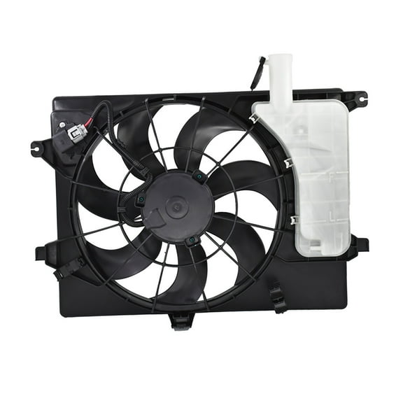 Engine Radiator Cooling Fan Assembly 253803X100, HY3115133 Fit for 2011-2015 Hyundai Elantra 1.8L 2.0L, 2014 Kia Forte 1.8L, 2.0L