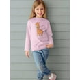 thumbnail image 2 of Giraffe With Tie Long Sleeve Toddler -Image by Shutterstock,  5 Toddler, 2 of 4