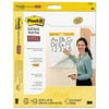 1PACK 3M Post-It® Self-Stick Wall Easel Ruled Pad, 25 x 30, White, 20 Sheets/Pad