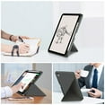 thumbnail image 6 of SaniMore for iPad 10th Generation 10.9" 2022 Case, Auto Sleep/Wake, Soft TPU & PU Leather Case with Multi-Angle Kickstand & Pencil Holder Shockproof Protective Case for Women Men, Gray, 6 of 9