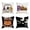 03#F, variant on Halloween Decor Pillow Covers 18x18 Inch,Set of 4 Halloween Decorations Indoor Outdoor Throw Pillow Covers,Cute Spooky Ghost Black Striped Linen Cushion Case for Home Sofa Couch Bed Chair