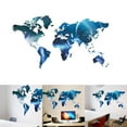 thumbnail image 1 of Coofit Wall Sticker Planet World Map Wall Art Decal Wall Art Sticker for Bedroom Decor, 1 of 6