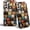 Cats Face, variant on Phone Case for Samsung Galaxy S22, 2 Layers Full Body Protective Cover with Xmas Snow Track Printed Design, Anti-Scratch Hard Back & Soft TPU Bumper Slim Fit Case for Girls Women