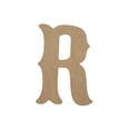 thumbnail image 1 of Wooden Letter Unfinished, Circus Font, Craft Cutout, 1 of 4