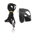 thumbnail image 3 of Flight Suit, Bird Harness Leash Prevent Slip Handle Breathable Black Rotatable Alloy Buckle  Free  For Outdoor Training For Lovebird S,M,L, 3 of 8