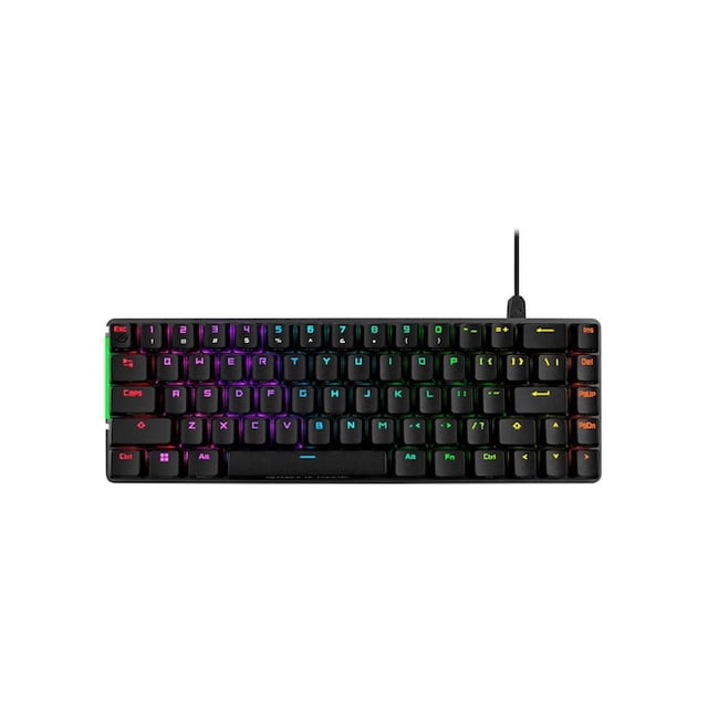 Teclado asus rog falchion ace/nxrd/blk aura sync mecanico alambrico m602 90mp0346-bkua01