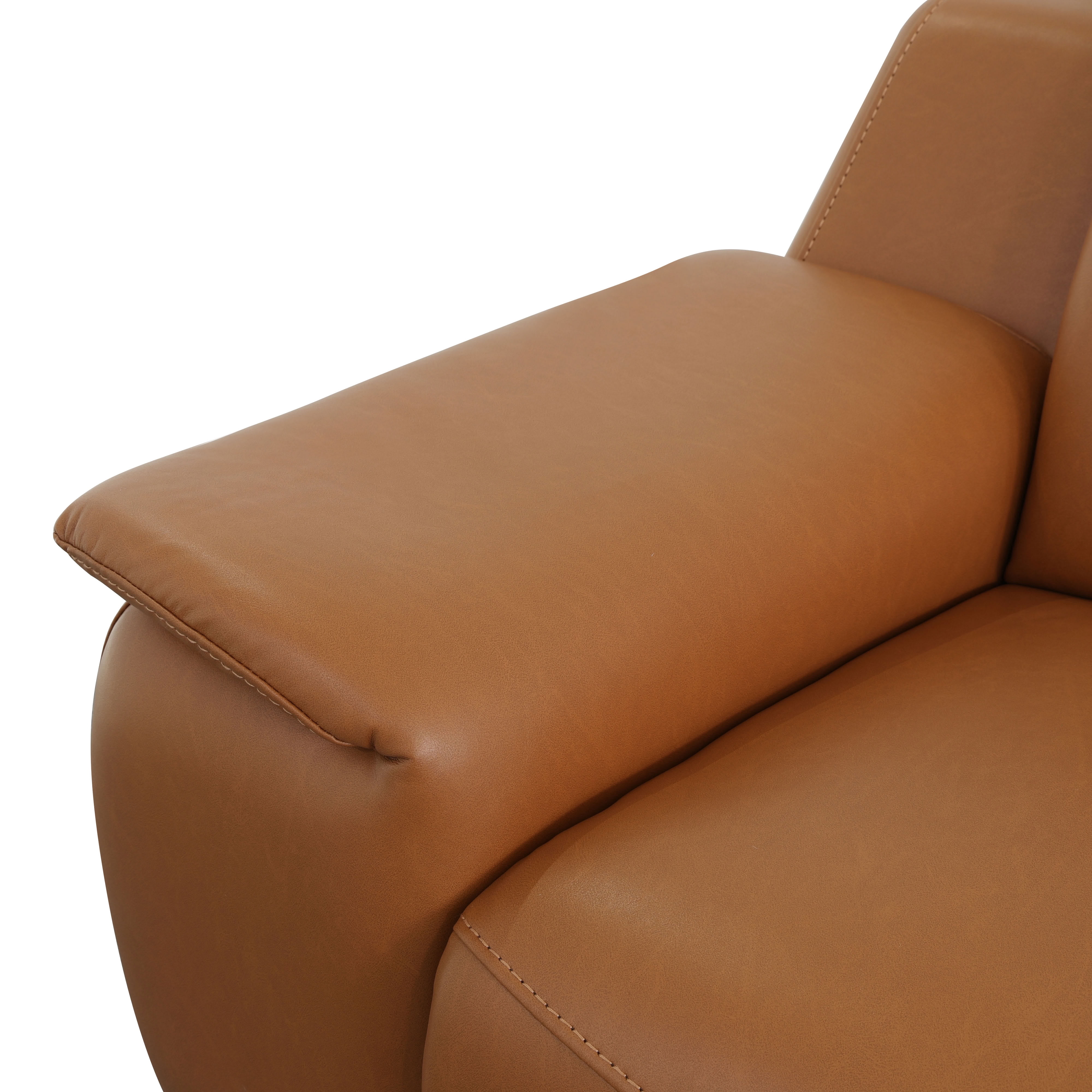 MAYEERTY Power Reclining L-Shaped Sectional Sofa, Waterproof Leather Recliner with Wireless Charging, Bluetooth Speaker & Storage Console, Home Theater Seating for Living Room