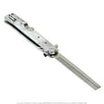 thumbnail image 2 of Munetoshi 9" White Wood Handle Spring Button Folding Comb Hair Styling Pocket Carrying, 2 of 3