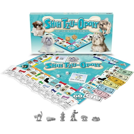 Late for the Sky Shih Tzu-opoly Game