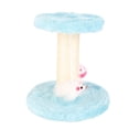 thumbnail image 4 of Sisal Cat Scratching Post Interactive Soft Plush 2 Layers Sisal Rope Scratcher Tree for Indoor Cats Kittens, 4 of 7