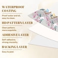 thumbnail image 6 of Chinoiserie Peel and Stick Wallpaper Elegant Watercolor Chinoiserie Cherry Blossoms Birds Painting Wall Paper 23.6in x 9.8ft Self Adhesive Removable Renter Friendly Wallpaper for Bedroom Cabinets, 6 of 8