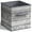Gray, variant on Sorbus Foldable Storage Bins - 11" Collapsible Wood-Look Fabric Cubes with Handle for Clothes & Toys, Gray