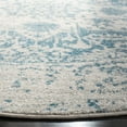 thumbnail image 4 of SAFAVIEH Madison Katina Traditional Area Rug, Teal/Ivory, 6'7" x 6'7" Round, 4 of 8