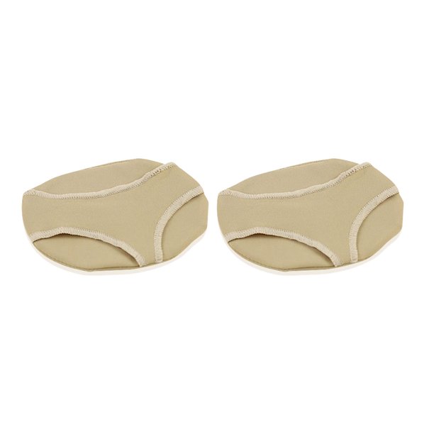2 almohadillas para el antepié de zapatos de tacón alto, almohadillas antideslizantes de media talla.