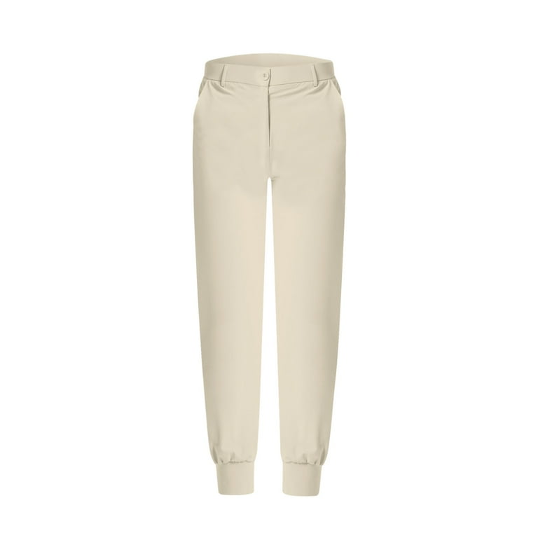 ADSSDQ Men's Stretch Golf Joggers Pants with Belt Loops Slim Fit