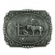 thumbnail image 1 of 2x Vintage Prayer Cross Western Cowboy Horse Belt Buckle Men' Leather Yuyangstore Hebilla del cinturón, 1 of 6