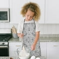 thumbnail image 4 of Halloween Spider Web and Spiders Kids Aprons for Girls and Boys,Adjustable Neck Strap Toddler Aprons for Kids Cooking Baking, 4 of 7
