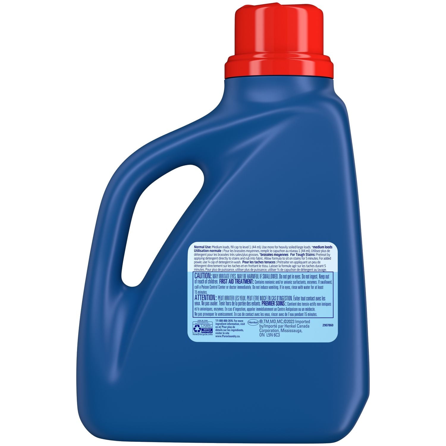 Purex + Oxi 4 in 1 Liquid Laundry Concentrated Detergent, 1.92 Litres, 43 Loads, 1.92 Litres, 43 Loads