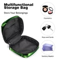 thumbnail image 4 of Saint Patrick's Day Mini Makeup Bag and Sanitary Napkin Bags, Sanitary Napkin Receptacle Liner Bags, Cosmetic Travel Pouch with Plush Fabric, Sponge, and Oxford Cloth Material, 4 of 6
