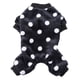 thumbnail image 1 of Camisa De Pijama De Lana para Perros Y Gatos Pequeños, Lindo Pijama De Mono para Mascotas, Mono para Cachorros, Ropa De Suéter Abrigada, Negro, S XL, 1 of 6