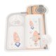 thumbnail image 1 of Plato De Bambú Para Niños Pequeños, Lindo Juego De Vajilla De Bambú Dividido De Seguridad Para Niños, Resina De Grado Alimenticio Para Niños Para La Vida Diaria, 1 of 7