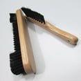 thumbnail image 5 of 2pcs Set Pair Rail Felt Brush Cleaner Billiard Snooker Pool Table Wooden Durable Tool, 5 of 5