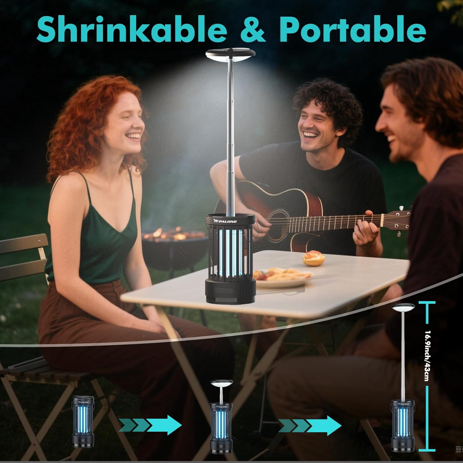 FANDLISS Bug Zapper for Outdoor & Indoor