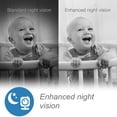 thumbnail image 4 of VTech RM5754-2HD Smart Wi-Fi Video Baby Monitor with 5” display and 1080p HD Camera, Built-in night light & 2 Camera, White, 4 of 9