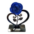 FWOVF Welcome Home Decorations,Red Rose Metal With Heart Shaped Bracket ...