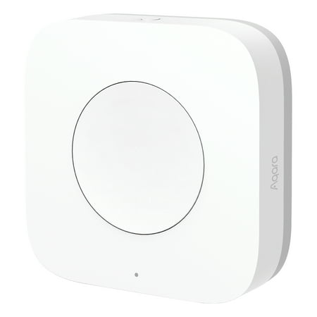 T1 Mini Switch Wireless Control Center- Requires Aqara Hub, Supports Apple HomeKit, Alexa, SmartThings - White