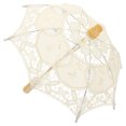 thumbnail image 2 of Miangastore Small Lace Umbrella Wedding Flower Children Umbrella Embroidery Lace Parasol Photography Prop, 2 of 9