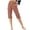 Khaki, variant on Gunia Womens Capri Pants High Waisted Trendy Casual Elastic Waist Cropped Trouser Fashion Resort Wear Beach Vacation Capris Clothes Summer Pants
