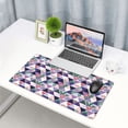 thumbnail image 5 of Bingfone Plaid Flamingo Large Gaming Mouse Pad,Extended Desk Mousepad with Stitched Edges,Non-Slip Base,Water Resist Keyboard Pad for Gamer, Office & Home, 29.5 x 16 in, 5 of 6