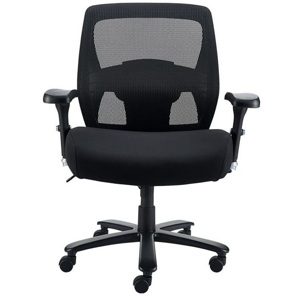 Staples Driscott Mesh Big and Tall Chair Black 1680262
