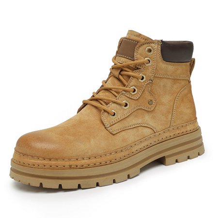 

Martin Boots Men‘s 2024 Fashion New High-Top Cargo Boots Comfortable and Versatile Outdoor Platform Martin Hiking Shoes