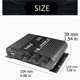 thumbnail image 5 of LEPY 838 USB Bluetooth 5.0 Subwoofer Amplifier HIFI 2.1 Ch 12V Car Home Amp USB Drive Lossless Music Suitable for 4-8 Ohm Speake, 5 of 5