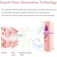 thumbnail image 6 of Facial Mister Mini Portable Rechargeable Handy Face Humidifier Facial Sprayer Skin Care Machine for Face Hydrating Daily Makeup (Pink), 6 of 7