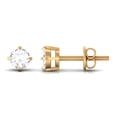 thumbnail image 3 of Rosec Jewels Minimal Diamond Stud Earrings (HI Color SI Clarity) - Cartilage Studs with Screw Back - Ready to Gift with Jewelry Box, 14K Yellow Gold, 3 of 8